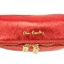 Kožna torbica Pierre Cardin FRZ 1660 LUREX - crvena