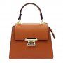 Kožená torbica Luka 20-051 DOLLARO - bijela