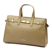 Kožená torbica Pierre Cardin 1926 FRZ DOLLARO - tamno bež