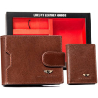 Poklon set Peterson PTN SET3-N78L-VT BROWN - smeđa