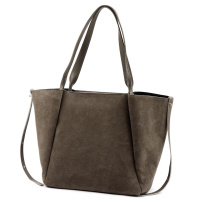 Kožená torbica Luka 25-079 - taupe