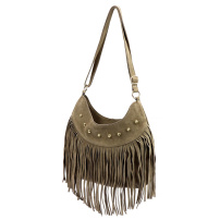 Kožená torbica Camilla PREMIUM 10.002 - taupe