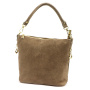 Kožená torbica Luka 24-072 GOLD - taupe