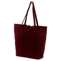 Kožená torbica Patrizia 419-013-05 - bordo