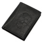 Novčanik Money Kepper CDD 5601 SKULL - crna