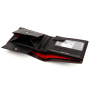 Novčanik Money Kepper CDD 5600 SKULL - crna + plava