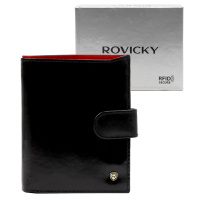 Novčanik Rovicky N4L-RVT-2 RFID - crna + crvena