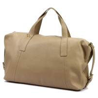 Kožená torbica Luka 26-091 DOLLARO - taupe