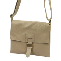 Kožená torbica Luka 26-087 DOLLARO - taupe