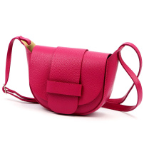 Kožená torbica Luka 25-049 DOLLARO - magenta